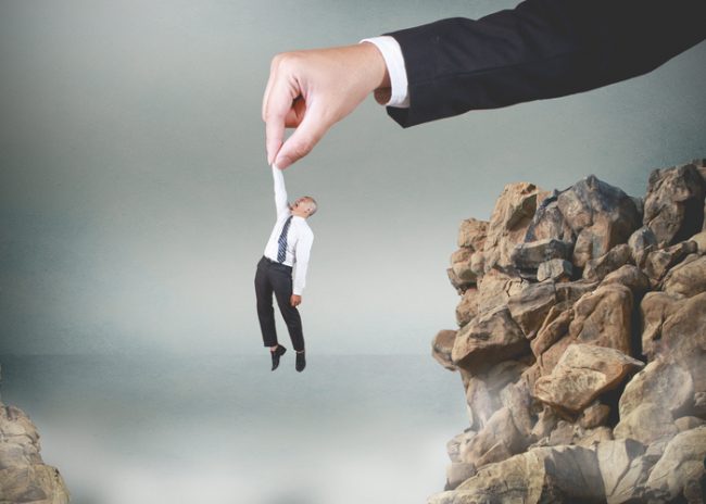 Throwing Bad Businessman